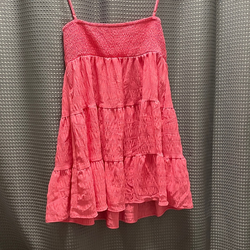 Pink Tiered Sundress